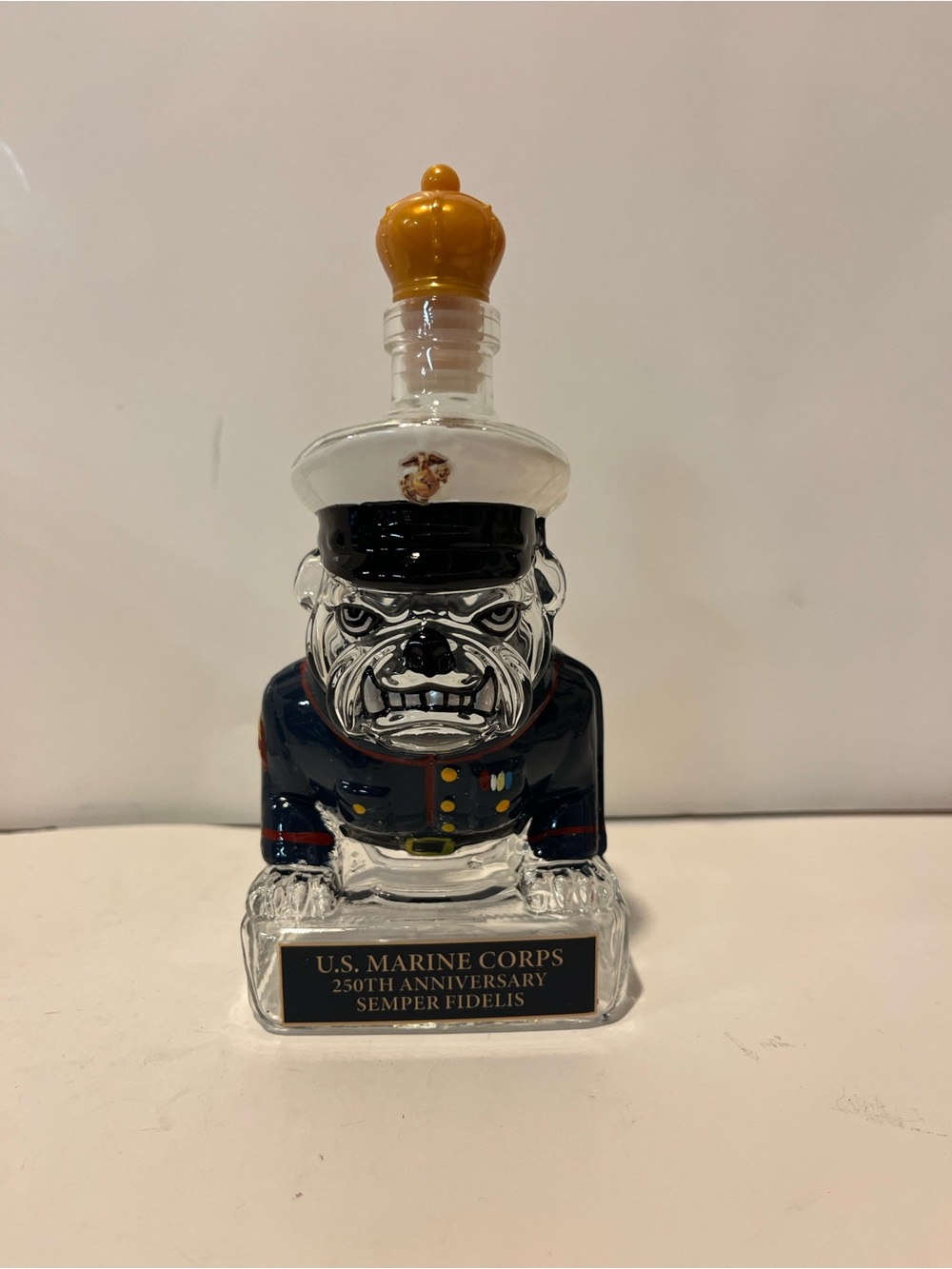 US Marine Corps 250th Anniversary Semper Fidelis Decanter